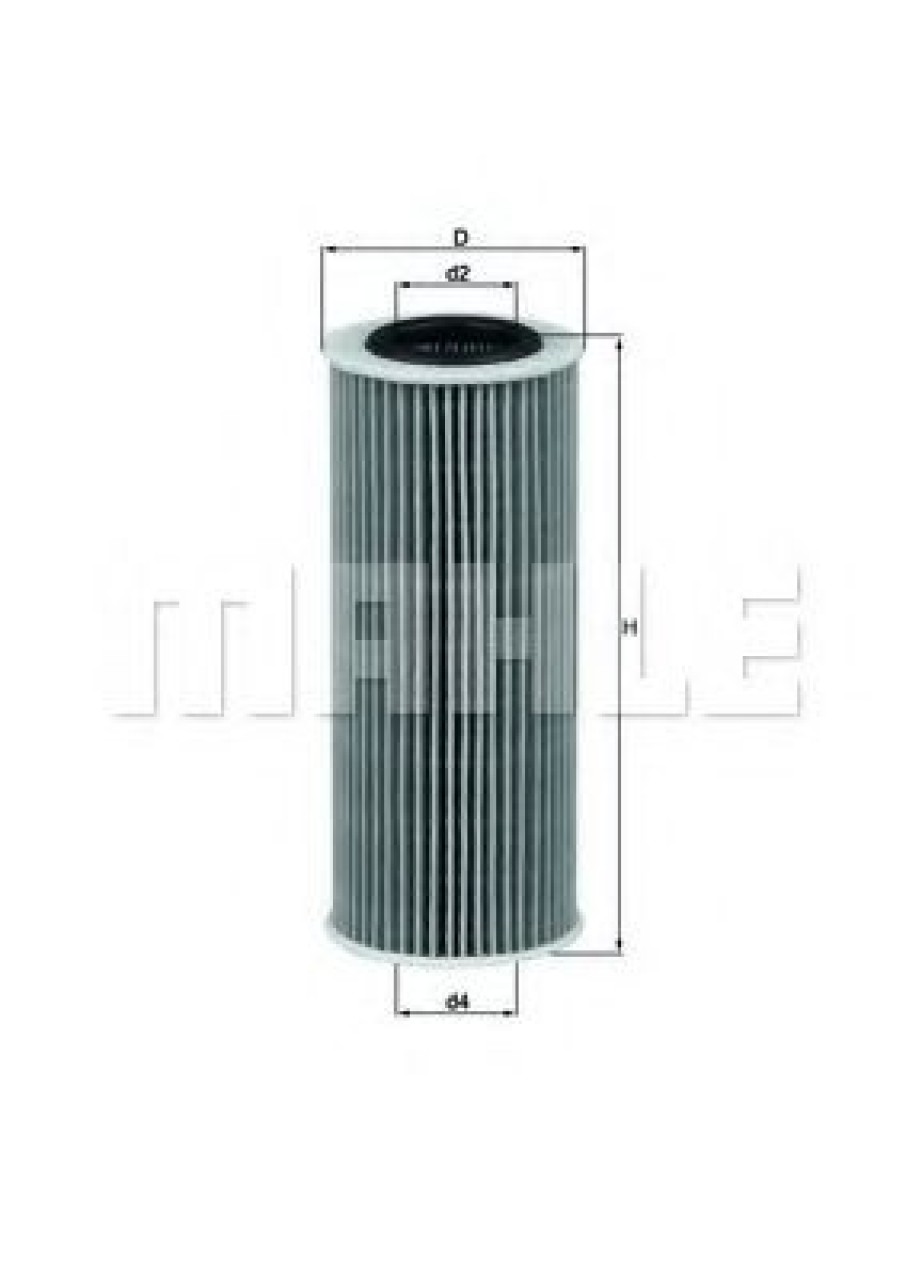 Filtru ulei BMW Seria 3 (E46) (1998 - 2005) MAHLE ORIGINAL OX 368D1 piesa NOUA