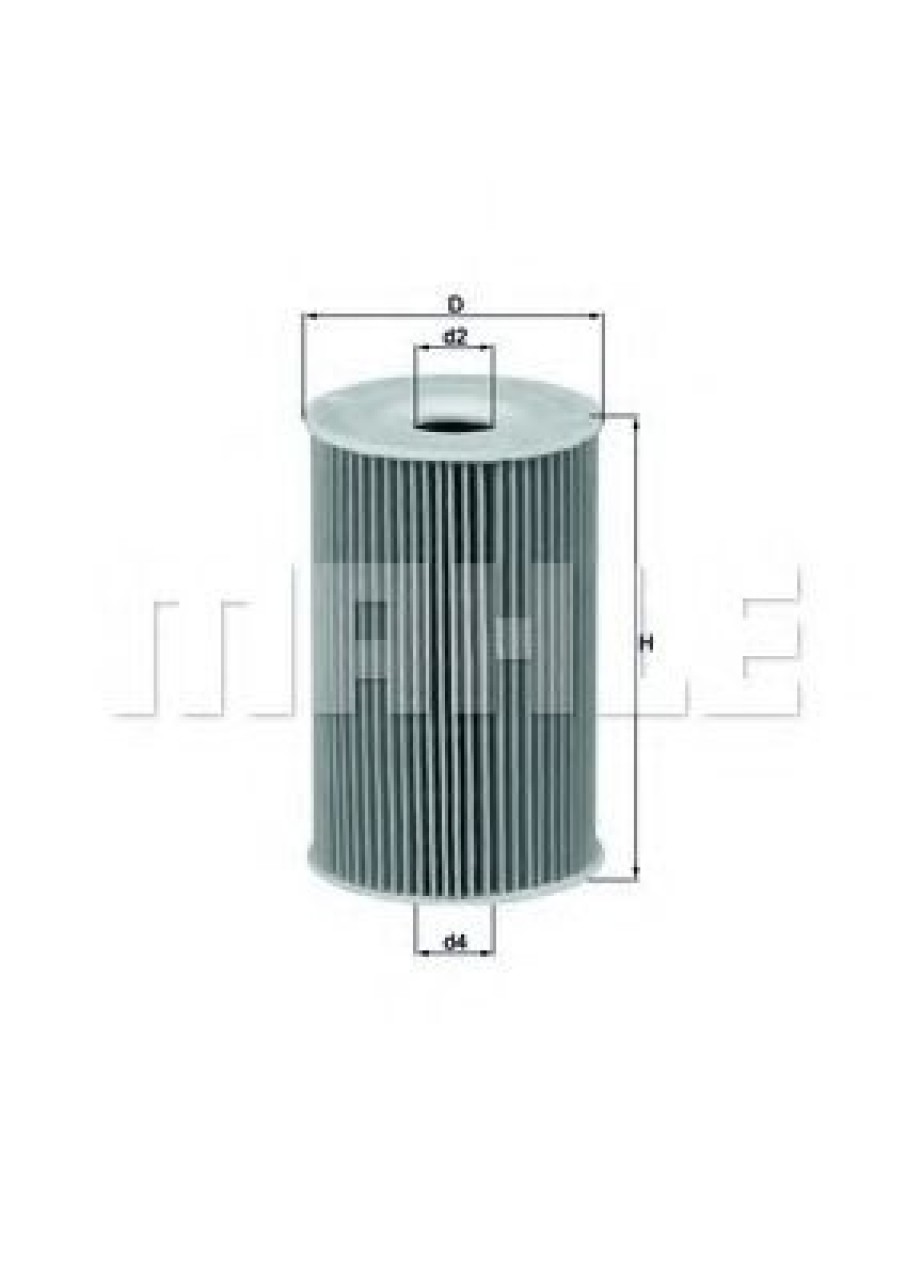 Filtru ulei BMW Seria 3 (E46) (1998 - 2005) MAHLE ORIGINAL OX 127/1D piesa NOUA