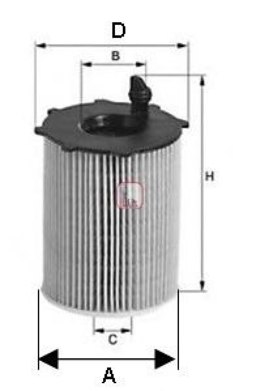 Filtru ulei BMW Seria 3 (E90) (2005 - 2011) SOFIMA S 5084 PE piesa NOUA