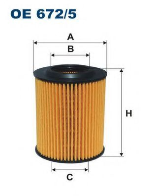 Filtru ulei BMW Seria 3 (F30, F35, F80) (2011 - 2016) FILTRON OE672/5 piesa NOUA