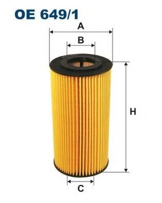 Filtru ulei BMW Seria 5 (E39) (1995 - 2003) FILTRON OE649/1 piesa NOUA