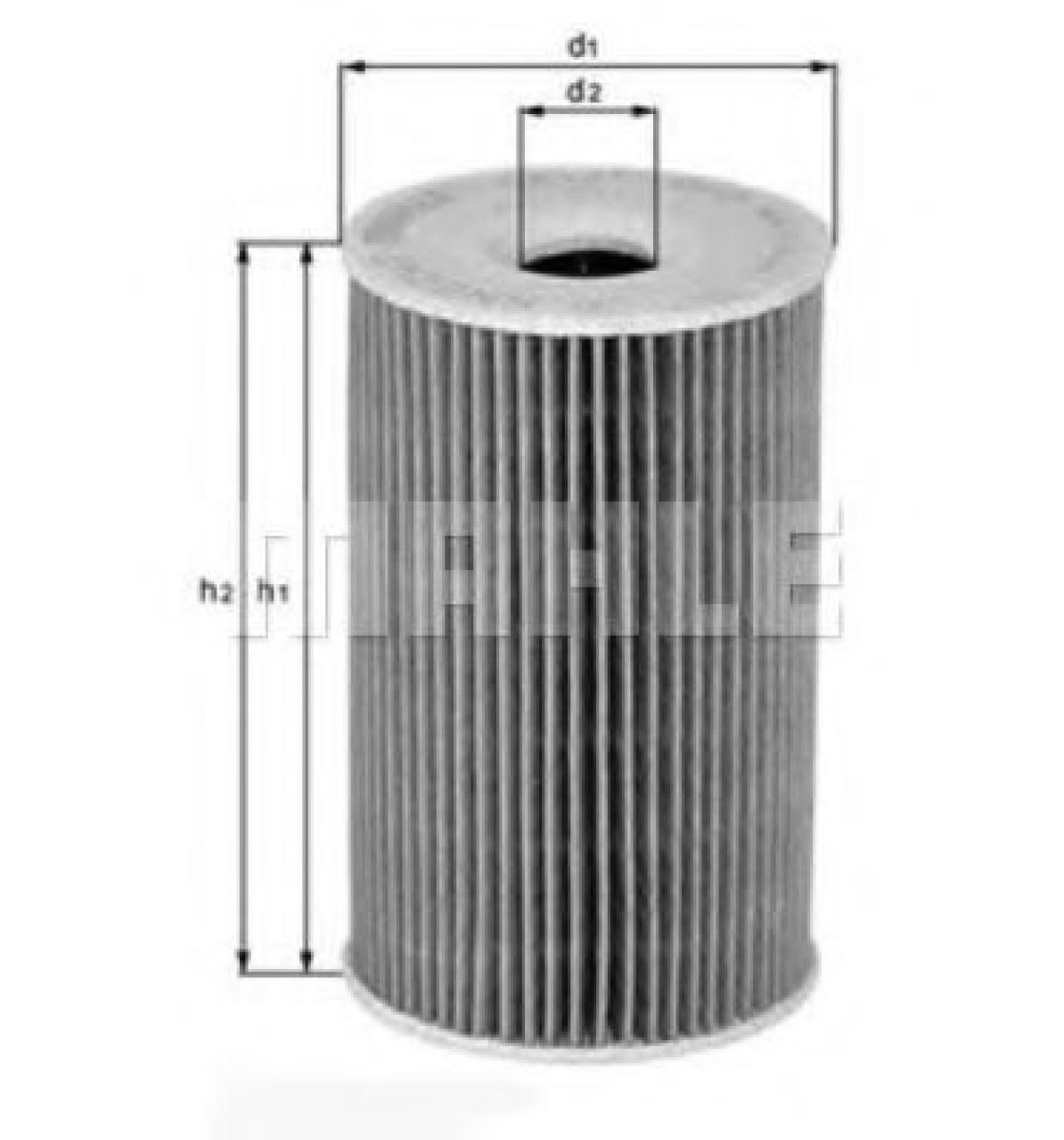 Filtru ulei BMW Seria 5 (E39) (1995 - 2003) MAHLE ORIGINAL OX 156D piesa NOUA