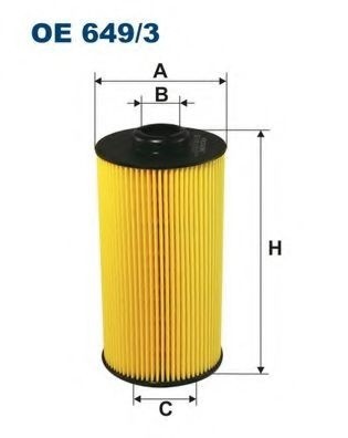 Filtru ulei BMW Seria 5 Touring (E39) (1997 - 2004) FILTRON OE649/3 piesa NOUA