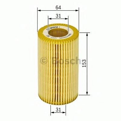 Filtru ulei BMW X5 (E53) (2000 - 2006) BOSCH 1 457 429 252 piesa NOUA