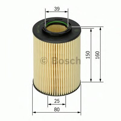 Filtru ulei BMW X5 (E53) (2000 - 2006) BOSCH 1 457 429 141 piesa NOUA