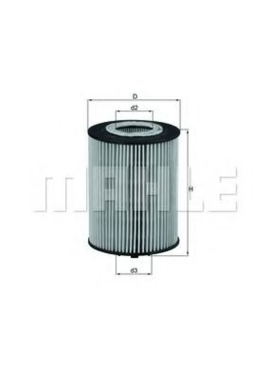 Filtru ulei BMW X5 (E53) (2000 - 2006) MAHLE ORIGINAL OX 367D piesa NOUA