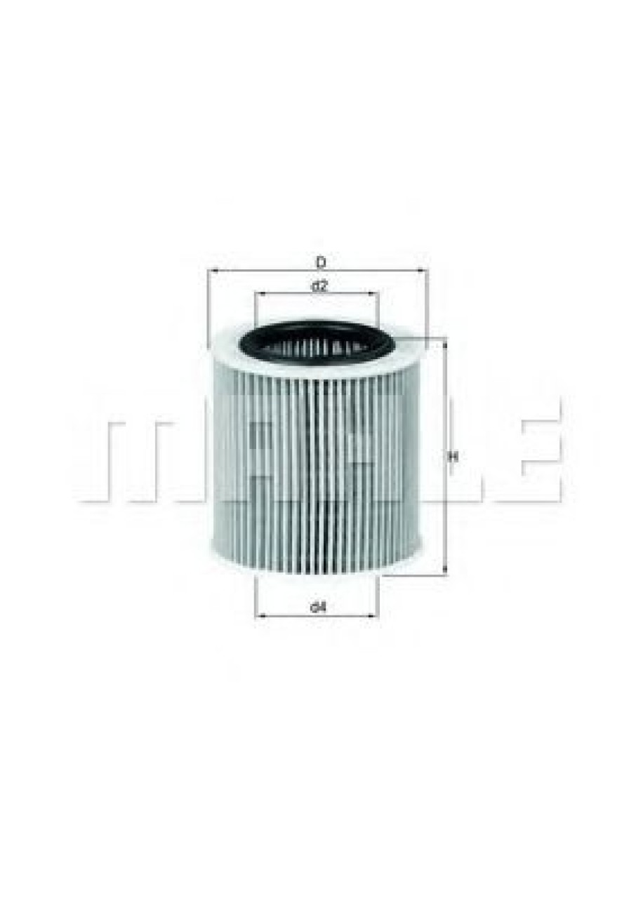 Filtru ulei BMW X5 (E70) (2007 - 2013) MAHLE ORIGINAL OX 387D piesa NOUA
