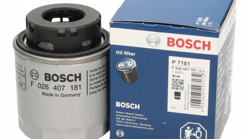 Filtru Ulei Bosch Audi A3 8P 2003-2013 F 026 407 181