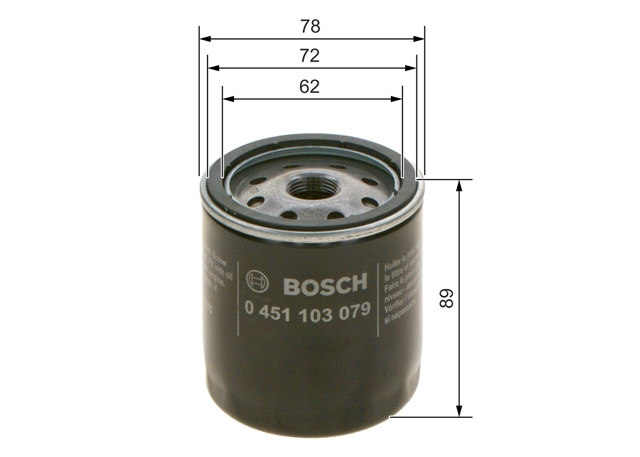 Filtru Ulei Bosch Toyota 0 986 452 044