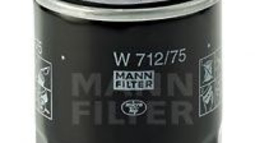 Filtru ulei CHEVROLET AVEO Limuzina (T250, T255) (2005 - 2016) MANN-FILTER W 712/75 piesa NOUA