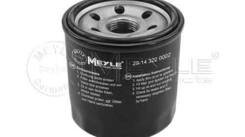 Filtru ulei CHEVROLET AVEO limuzina (T250, T255) MEYLE 29-14 322 0002