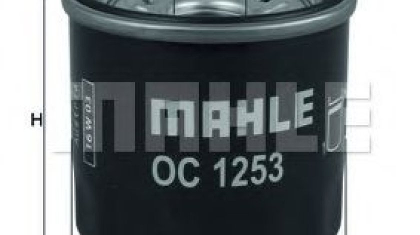 Filtru ulei CHEVROLET KALOS (2005 - 2016) MAHLE ORIGINAL OC 1253 piesa NOUA