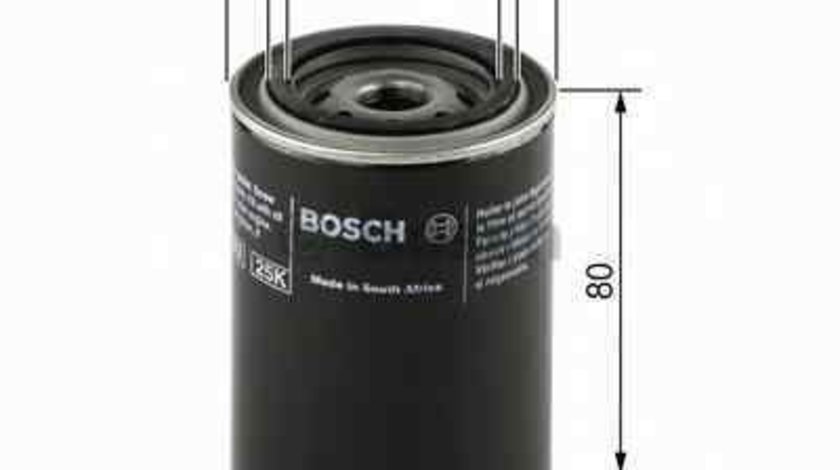 Filtru ulei CHRYSLER PT CRUISER Cabriolet BOSCH 0 451 103 271