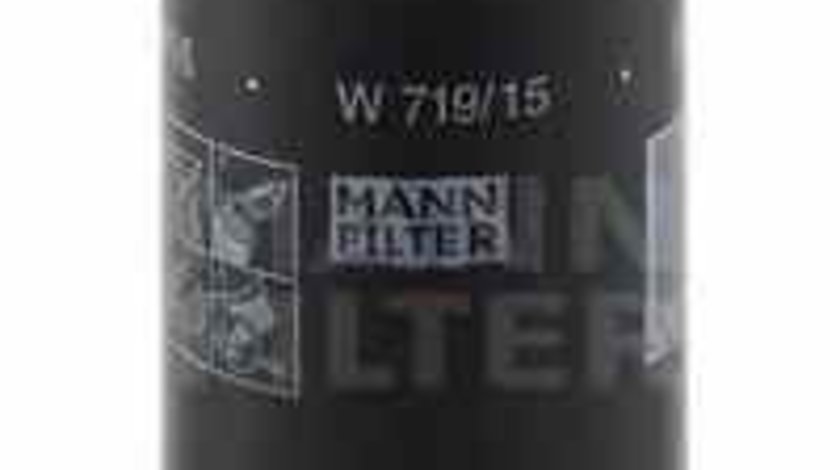 Filtru ulei CITROËN SM MANN-FILTER W 719/15