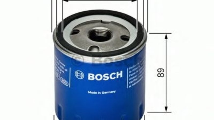 Filtru ulei CITROEN C1 II (2014 - 2016) BOSCH 0 451 103 355 piesa NOUA