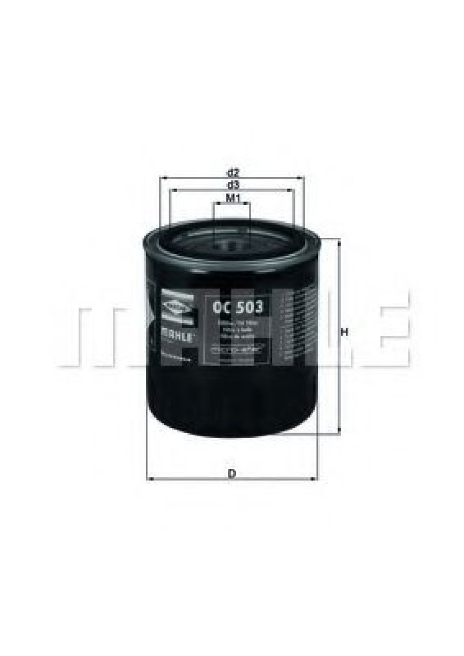Filtru ulei CITROEN XANTIA (X2) (1998 - 2003) KNECHT OC 503 piesa NOUA