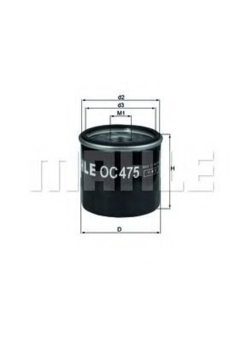 Filtru ulei DACIA LOGAN II (2012 - 2016) KNECHT OC 475 piesa NOUA