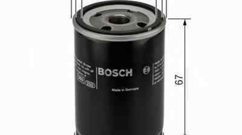 Filtru ulei DAIHATSU FEROZA Soft Top (F300) BOSCH 0 986 452 058