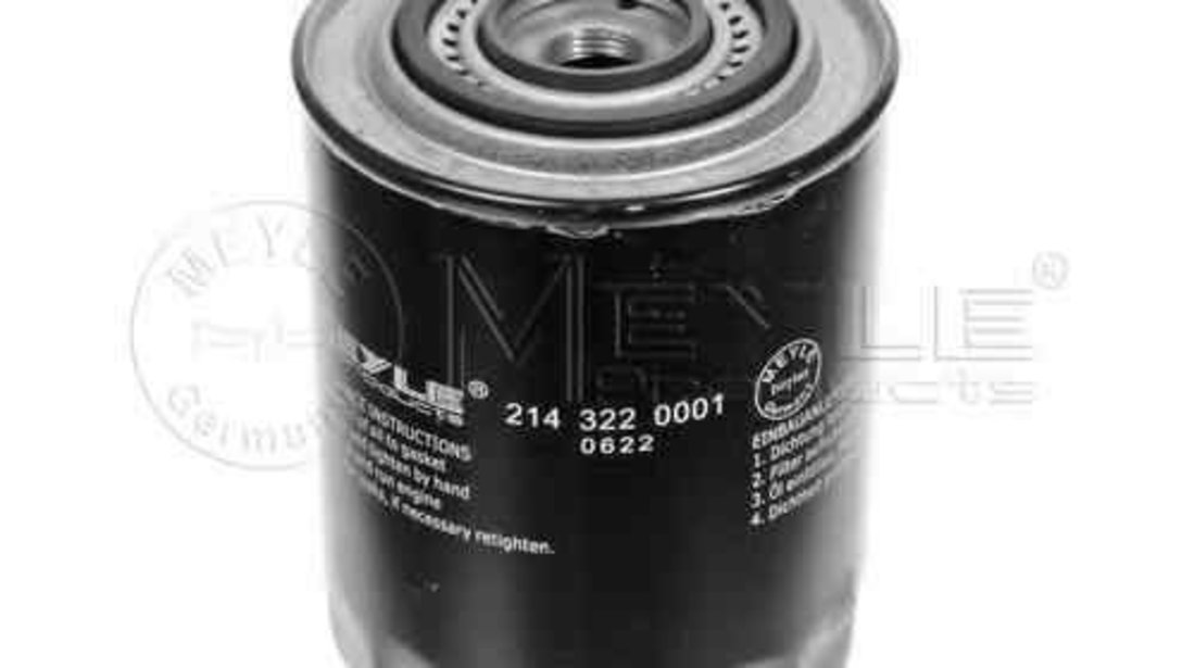 Filtru ulei FIAT CROMA (154) MEYLE 214 322 0001