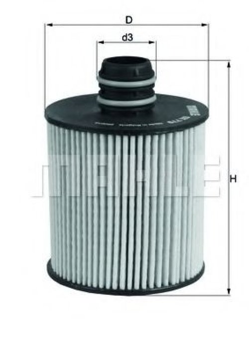 Filtru ulei FIAT DUCATO platou / sasiu (250, 290) (2006 - 2016) KNECHT OX 779D piesa NOUA