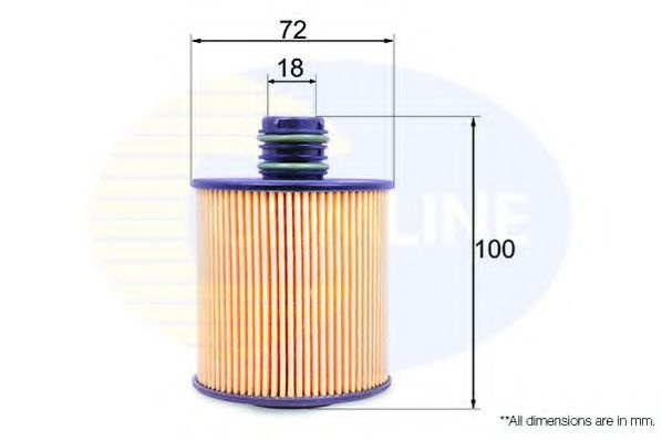 Filtru ulei FIAT IDEA (350) (2003 - 2016) COMLINE EOF237 piesa NOUA