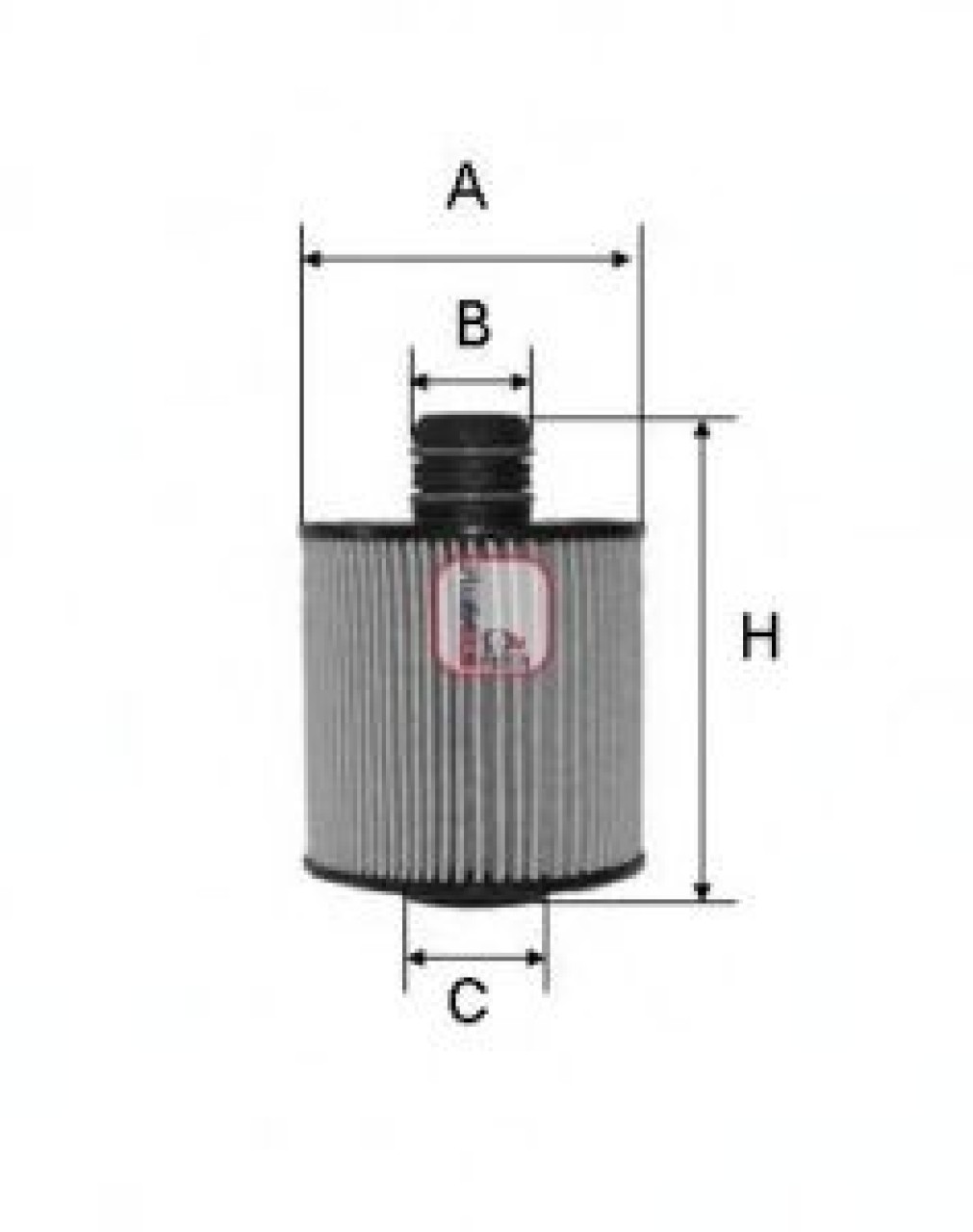 Filtru ulei FIAT IDEA (350) (2003 - 2016) SOFIMA S 5083 PE piesa NOUA