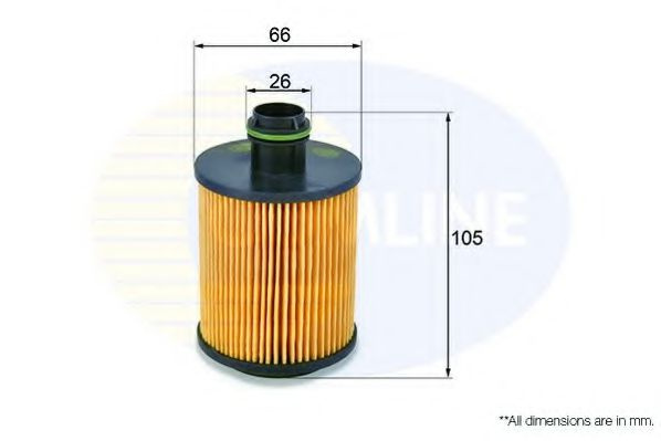 Filtru ulei FIAT PANDA (169) (2003 - 2016) COMLINE EOF221 piesa NOUA