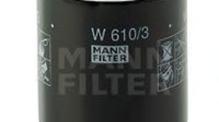 Filtru ulei FIAT PUNTO Van (188AX) (2000 - 2009) MANN-FILTER W 610/3 piesa NOUA