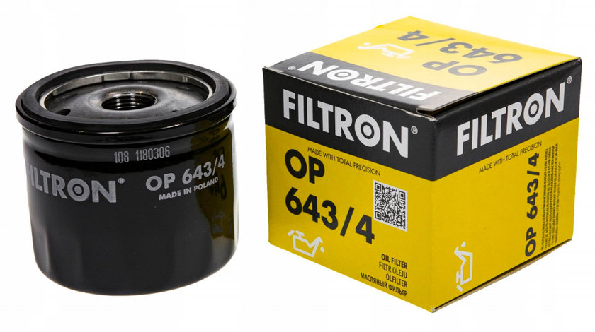 Filtru Ulei Filtron Dacia Logan 1 2005-2012 OP 643/4