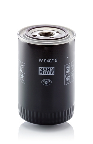Filtru Ulei; Filtru, Sistem Hidraulic Primar Mann-filter Class W 940/18
