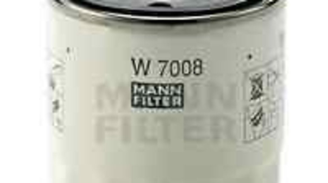 Filtru ulei FORD AUSTRALIA FIESTA hatchback (WS) MANN-FILTER W 7008