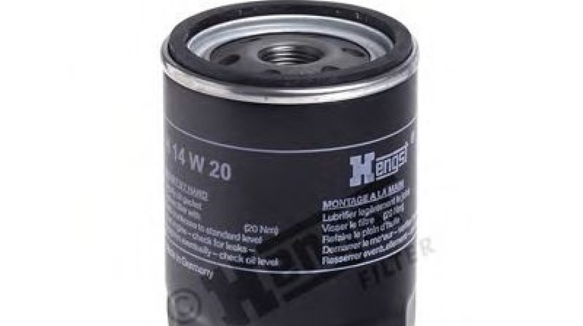 Filtru ulei FORD FIESTA IV (JA, JB) (1995 - 2002) HENGST FILTER H14W20 piesa NOUA