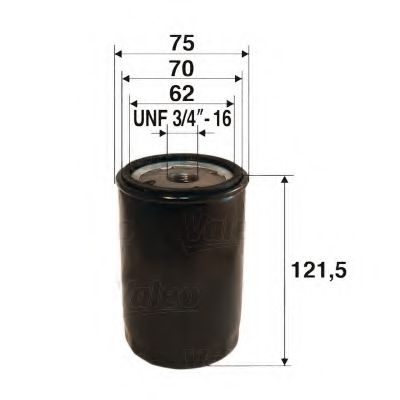 Filtru ulei FORD FOCUS Combi (DNW) (1999 - 2007) VALEO 586030 piesa NOUA