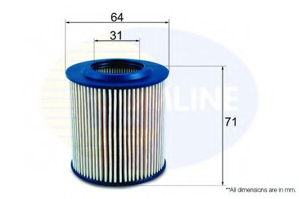 Filtru ulei FORD RANGER (TKE) (2011 - 2016) COMLINE EOF268 piesa NOUA
