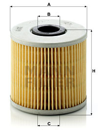 Filtru ulei (H10321X MANN-FILTER) AUDI