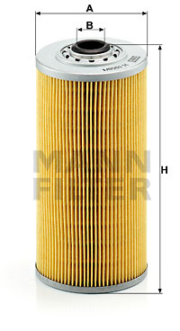 Filtru ulei (H10591X MANN-FILTER) BMW