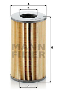 Filtru ulei (H1282X MANN-FILTER) MERCEDES-BENZ,SETRA