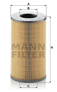 Filtru ulei (H1282X MANN-FILTER) MERCEDES-BENZ,SETRA