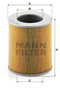 Filtru ulei (H151112 MANN-FILTER)