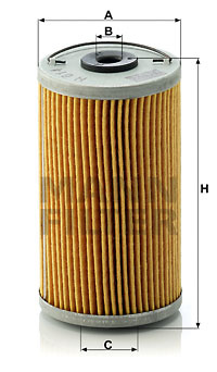 Filtru ulei (H614N MANN-FILTER) MERCEDES-BENZ,PUCH