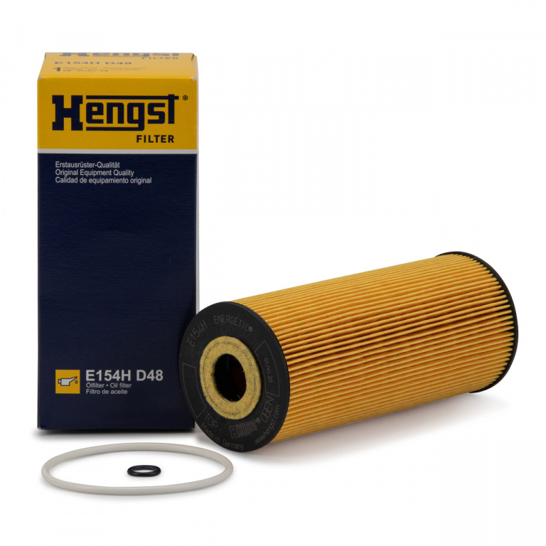 Filtru Ulei Hengst Seat Leon 1M1 1999-2006 E154H D48