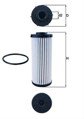 Filtru Ulei Hidraulic - Mahle Vw HX 139D
