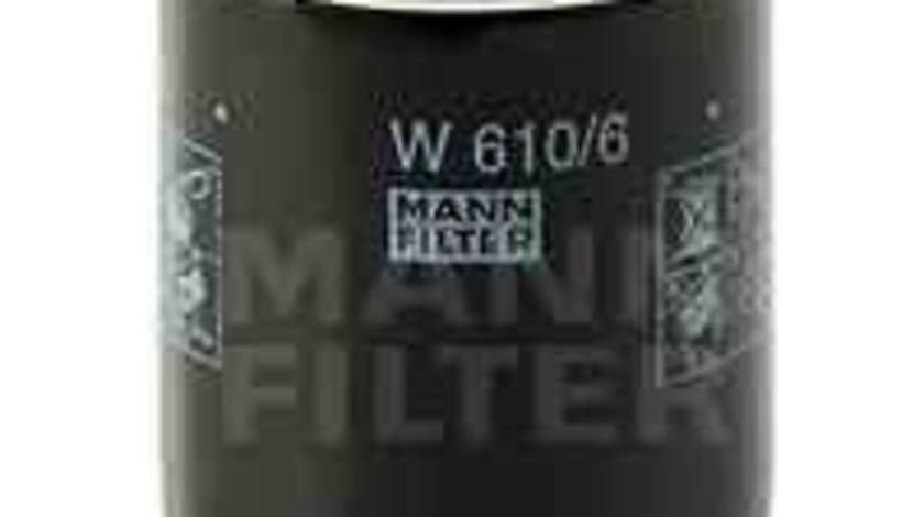 Filtru ulei HONDA ACCORD III Aerodeck (CA) MANN-FILTER W 610/6