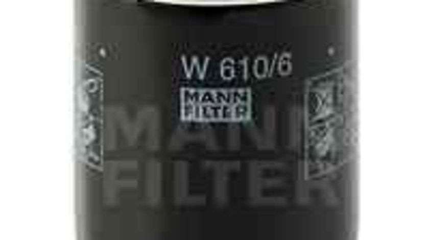 Filtru ulei HONDA ACCORD III (CA) MANN-FILTER W 610/6