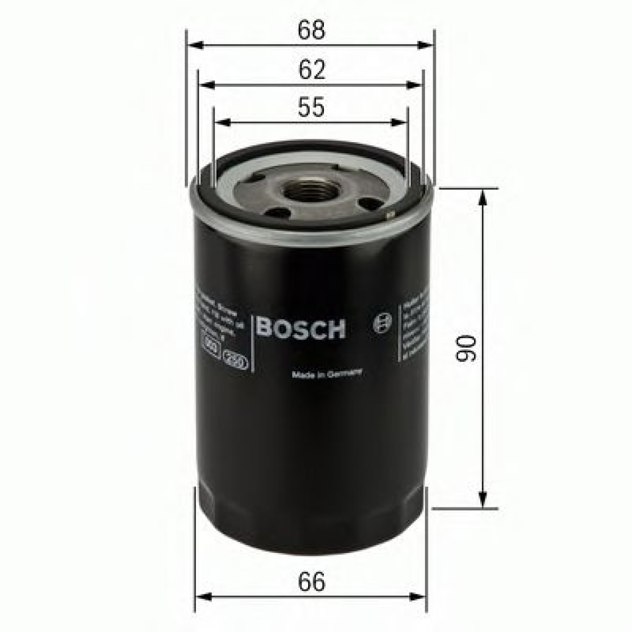 Filtru ulei HONDA ACCORD VII (CL) (2003 - 2008) BOSCH F 026 407 077 piesa NOUA