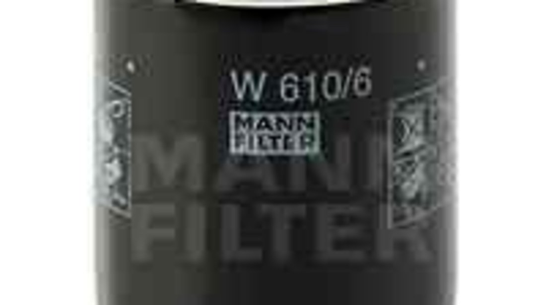 Filtru ulei HONDA CIVIC V cupe (EJ) MANN-FILTER W 610/6