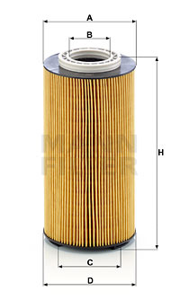 Filtru ulei (HU12003X MANN-FILTER) MAN