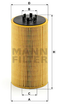Filtru ulei (HU1390X MANN-FILTER) BREDAMENARINIBUS,DENNIS,LAZ,OTOKAR,PLAXTON,RENAULT TRUCKS,VOLVO