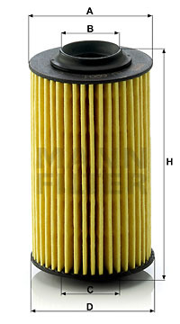 Filtru ulei (HU6001 MANN-FILTER)