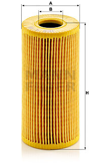 Filtru ulei (HU618Y MANN-FILTER) DACIA,MERCEDES-BENZ,NISSAN,RENAULT